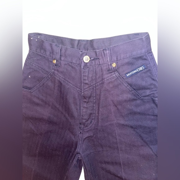Western Ethics Bareback Jeans Size 3/4 Extra Long - Picture 6 of 10